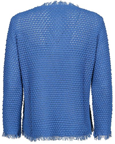 Manipuri Cotton Sweater - Blue