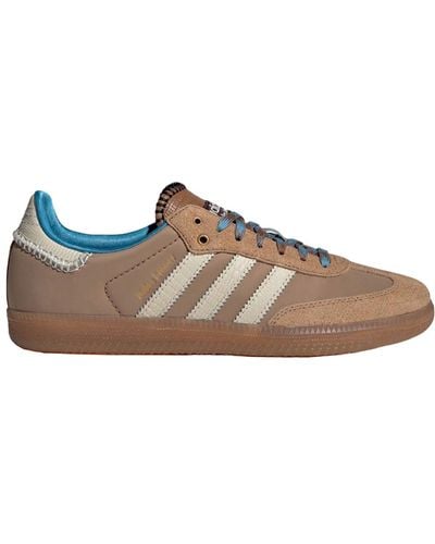 Adidas by Wales Bonner Samba Sneakers - Brown