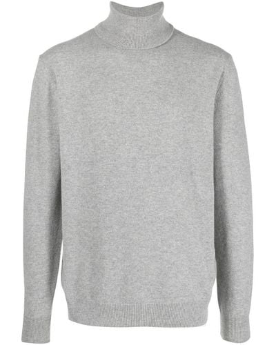 Lardini Ribbed-knit Sweater - Grey