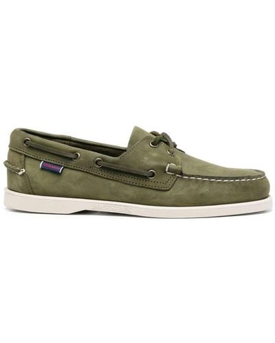Sebago Suede Boat Shoes - Green