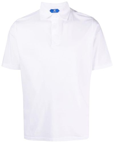 KIRED Short-sleeved Cotton Polo Shirt - White