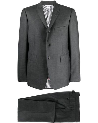 Thom Browne Super 120s Twill Two-piece Suit - Gray