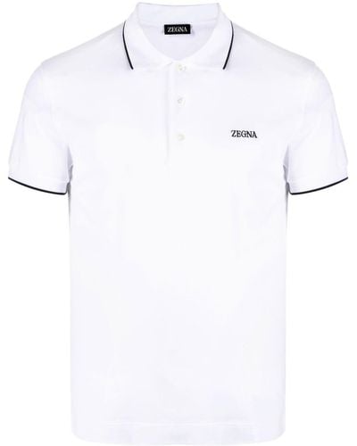Zegna Zegna T-shirts And Polos - White