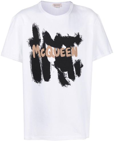 T-shirt Alexander McQueen da uomo | Sconto online fino al 65% | Lyst