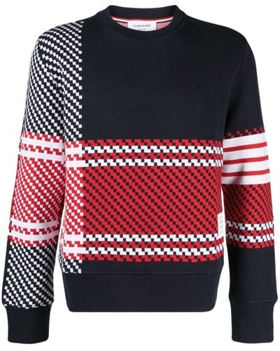 Thom Browne Cotton Sweater - Red