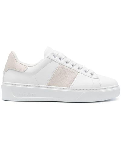 Woolrich Sneakers Classic Court - Bianco