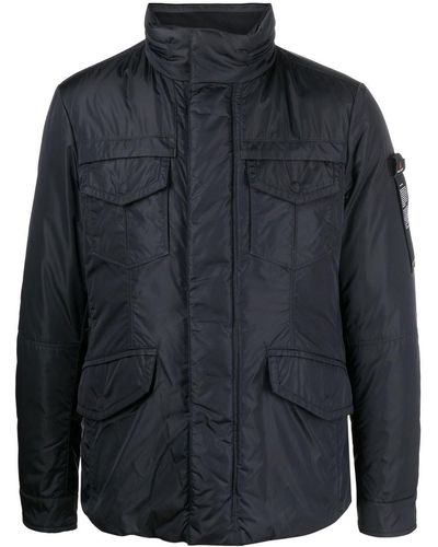 Peuterey Parka With Rips - Black