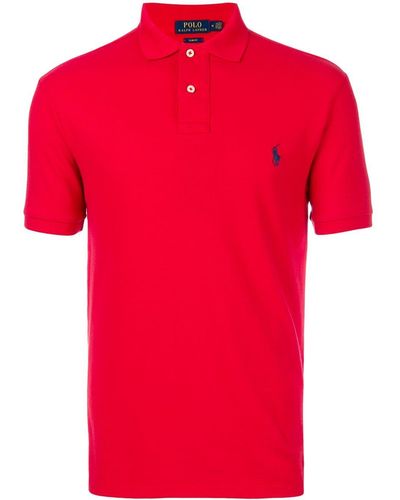 Polo Ralph Lauren Polo With Logo - Red