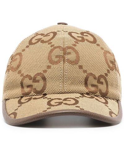 Gucci Jumbo GG Baseball Cap - Natural
