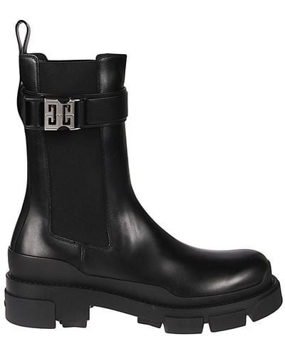 Givenchy Leather Boot - Black