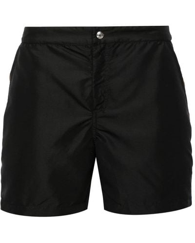 Paul Smith Stripe-detail Swim Shorts - Black
