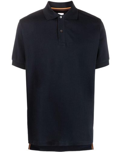 Paul Smith Cotton Polo Shirt - Blue