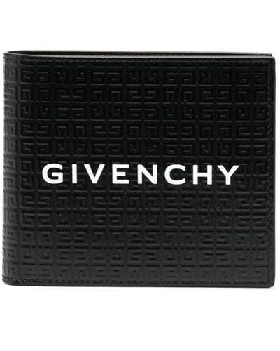 Givenchy Logo-embossed Leather Wallet - Black