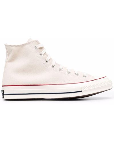 Converse Neutral Chuck 70 High-top Trainers - Unisex - Canvas/fabric/rubber - Natural
