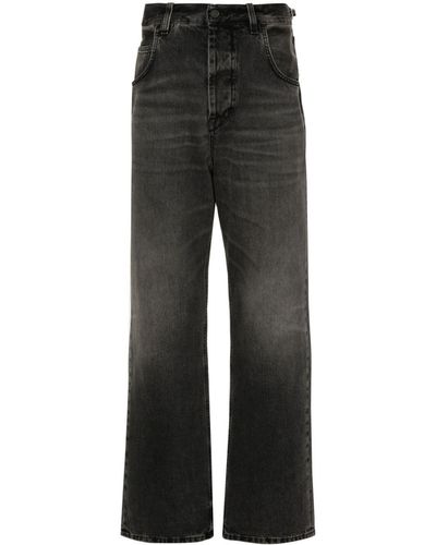 Haikure Straight-leg Jeans - Black