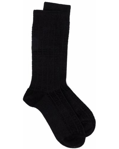 Givenchy 4g Jacquard Socks - Black