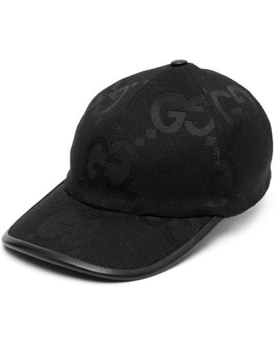 Gucci GG Jumbo Baseball Cap - Black