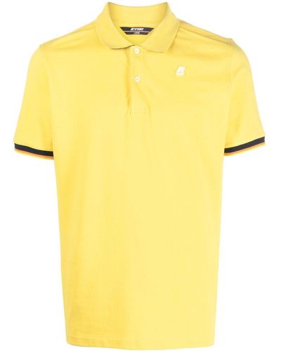 K-Way Cotton Polo Shirt - Yellow