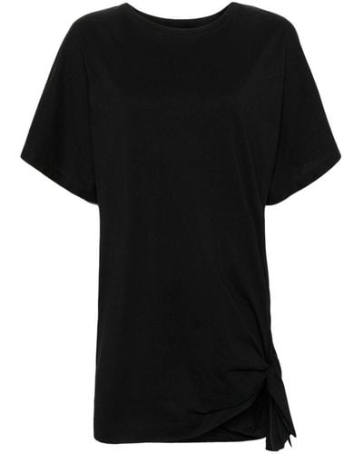 Dries Van Noten Organic Cotton T-shirt - Black