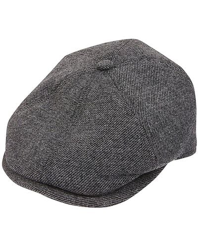 Barbour Claymore Bakerboy Hat - Grey