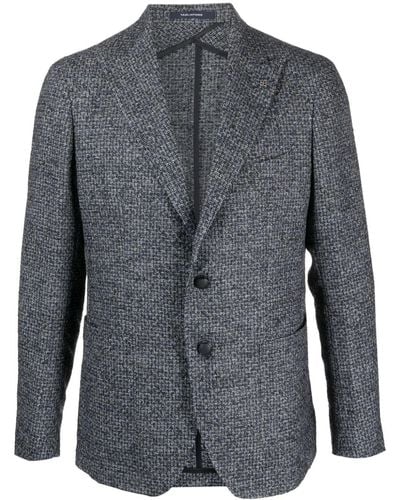 Tagliatore Single-breasted Jacket - Grey