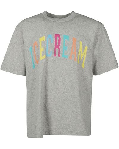 ICECREAM Cotton University T-shirt - Grey