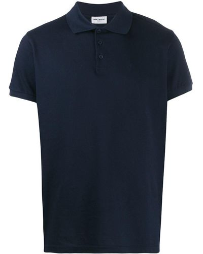 Saint Laurent Polo Shirt - Blue