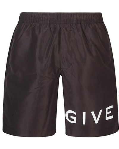 Givenchy Swimsuit With Logo - Grey