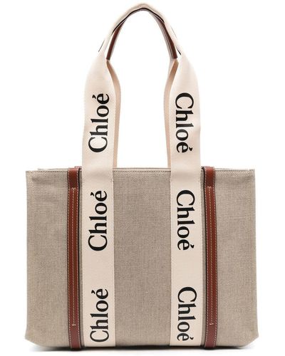 Chloe Chloe Bags in Natural Lyst