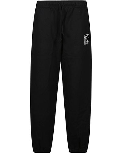 Rassvet (PACCBET) Cotton Pants With Logo - Black