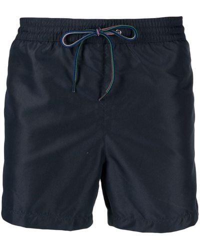 Paul Smith Drawstring Swim Shorts - Blue