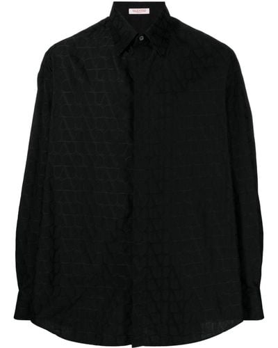 Valentino Cotton Shirt - Black
