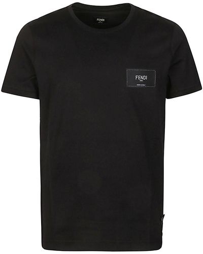 Fendi Cotton T-shirt - Black