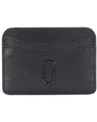 Marc Jacobs Textured Snapshot Cardholder - Gray