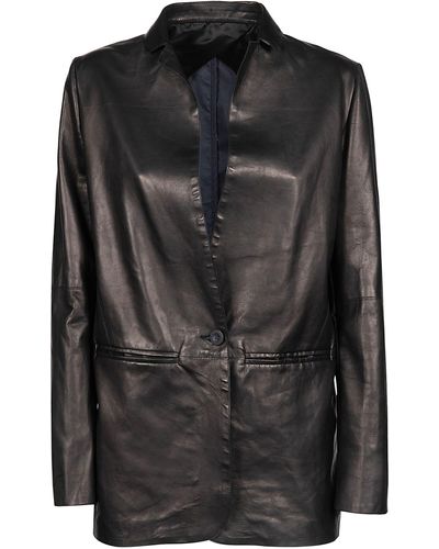 LIVEN Leather Jacket - Multicolour