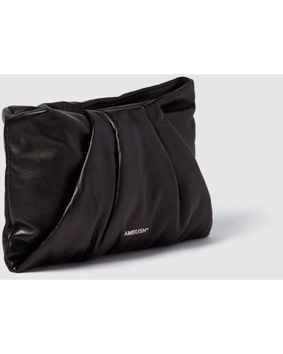 Ambush Maxi Wrap Clutch Bag - Black