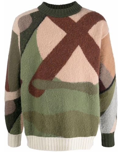 Sacai Sweaters Brown