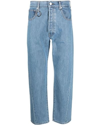 Etudes Studio Regular Organic-cotton Jeans - Blue