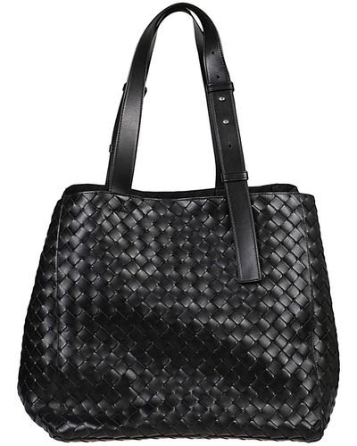 Bottega Veneta Leather Bag - Black