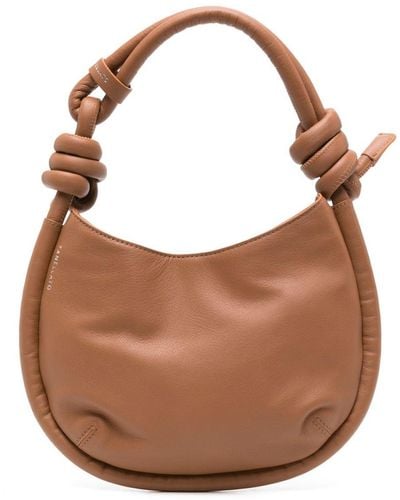 Zanellato Mini Demi' Leather Shoulder Bag - Brown