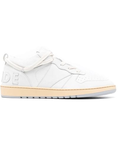 Rhude Leather Shoes - White