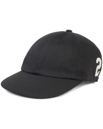 Gucci Cappello da baseball con stampa - Nero