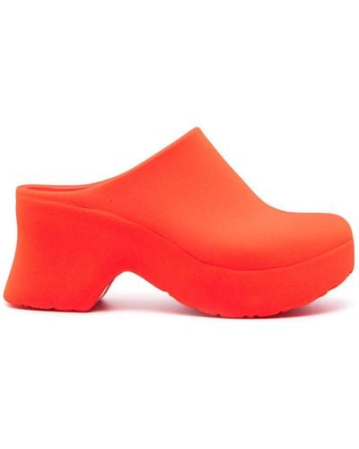 Loewe Terra Foam Rubber Clogs - Red