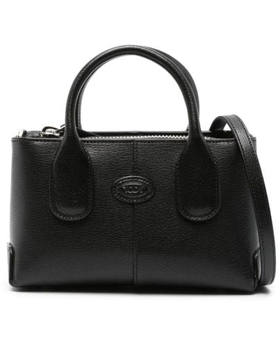 Tod's Di Bag Mini Leather Handbag - Black