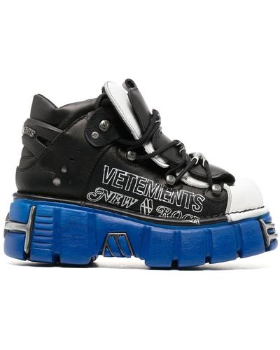 Vetements X New Rock Platform Sneakers Shoes - ShopStyle