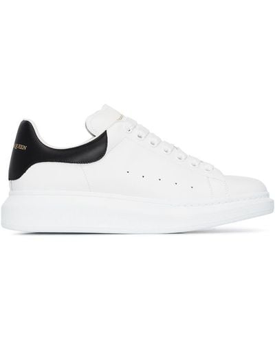 Alexander McQueen And Black Oversized Trainers - White