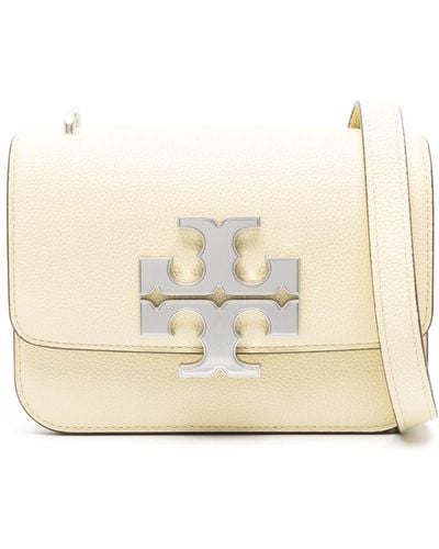 Tory Burch Eleanor Small Leather Shoulder Bag - Natural
