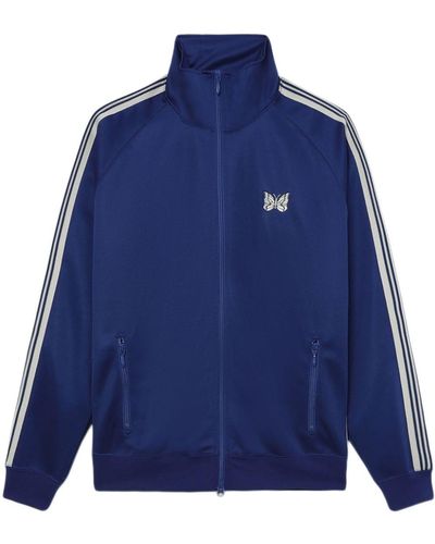 Needles Sweatshirt With Logo - Blue
