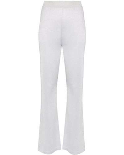 Missoni Straight-leg Lurex Trousers - White