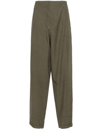 Magliano New People's Twill Pants - Green